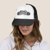 Mind Over Matter - Gym Workout Motivatie Trucker Pet (In situ)
