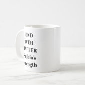 Mind over Matter Motivatie Mok (Voorkant links)