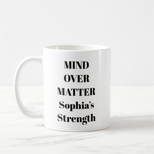 Mind over Matter Motivatie Mok (Links)