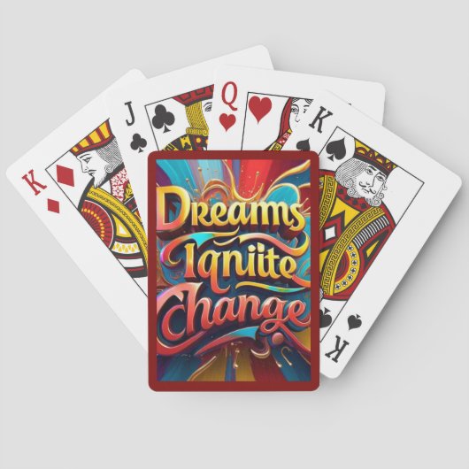 "Mind over Matter" Pokerkaarten (Achterkant)