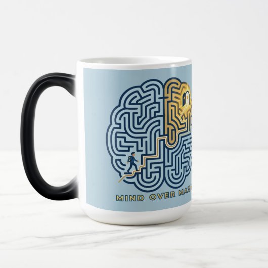 Mind Over Maze – Inspirerende Hersenendoolhof Magische Mok (Links)