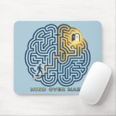 Mind Over Maze – Inspirerende Hersenendoolhof Muismat (Met muis)
