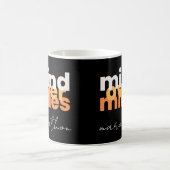 Mind Over Miles Modern Zwart Langeafstandsloper Magische Mok (Center)