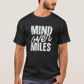 Mind Over Miles Trail Running Marathon Outdoor AC T-shirt (Voorkant)