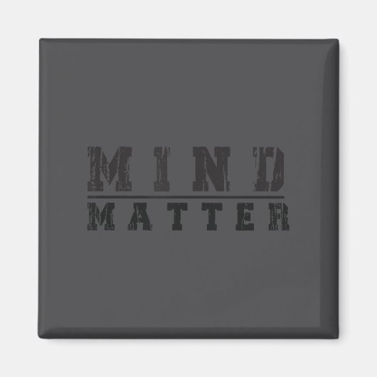 Mind Over Motivational Stoic Philosophy Insrationa Magneet (Voorkant)