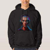Mind Over Noise – Cyber Soul Hoodie (Voorkant)