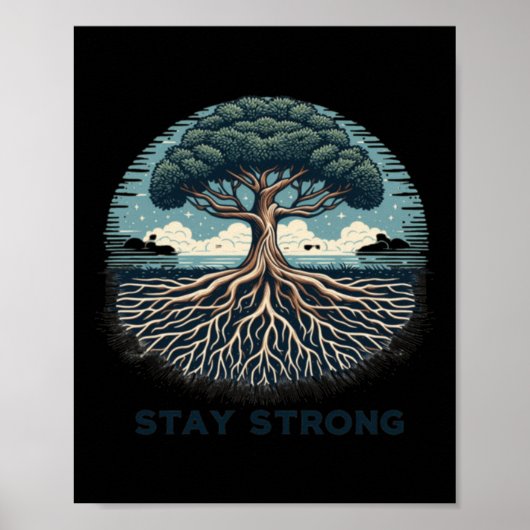 Mind over - Positief Mental Health Awareness Desig Poster (Voorkant)