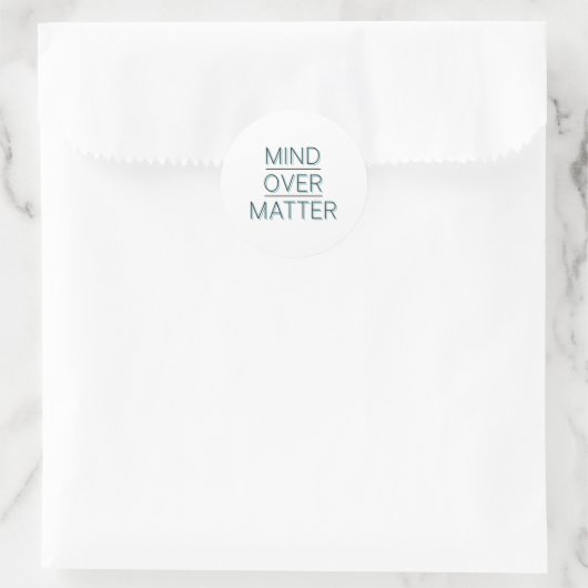 Mind over Sticker (Tas)