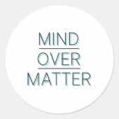 Mind over Sticker (Voorkant)