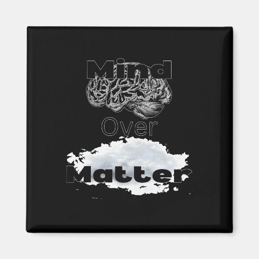 Mind over Sticker 10 Magneet (Voorkant)