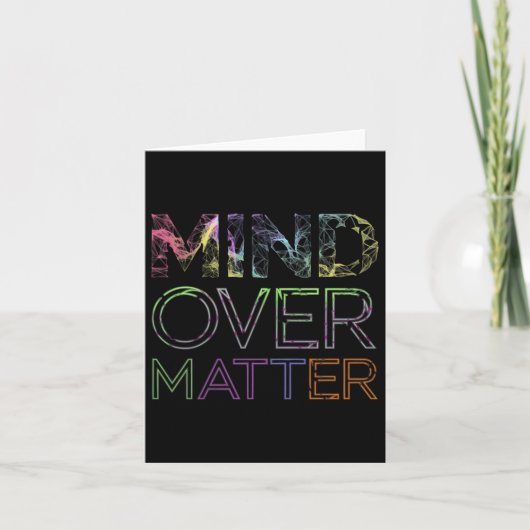 Mind over Sticker 7 Kaart (Voorkant)