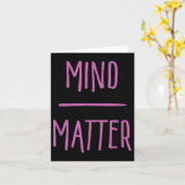 Mind Over Workout Motivatie Kaart (Gele Bloem)