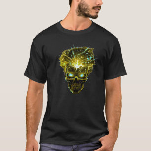 Mind Overload   Exploderende Schedel Kosmische Ene T-shirt