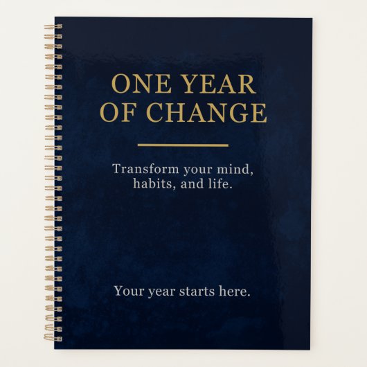 Mind Reset Minimalist Planner (Voorkant)