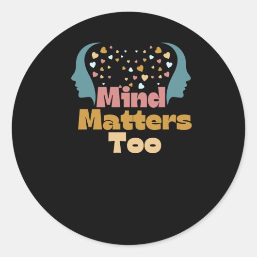 Mind S Te Sticker (Voorkant)