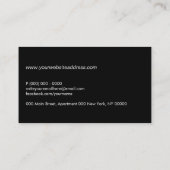 Mind Science Human Head Visitekaartje (Achterkant)