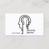 Mind Science Human Head Visitekaartje (Voorkant)