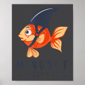 Mind Set Is Everything Insration Funny Poster (Voorkant)