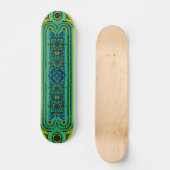 Mind Smelting Intense Glas in lood Windows Graphic Persoonlijk Skateboard (Voorkant)
