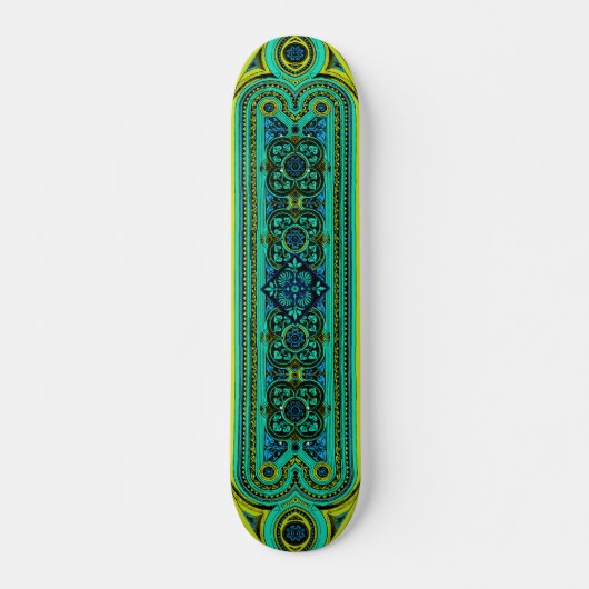 Mind Smelting Intense Glas in lood Windows Graphic Persoonlijk Skateboard (Voorkant)
