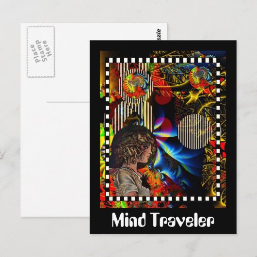 Mind Traveler Briefkaart (Voorkant / Achterkant)