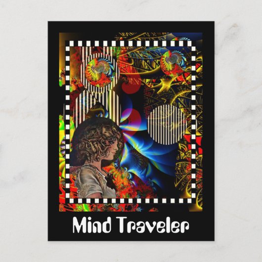 Mind Traveler Briefkaart (Voorkant)