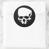 Mind van de handtekening op de volgende dag ronde sticker (Tas)