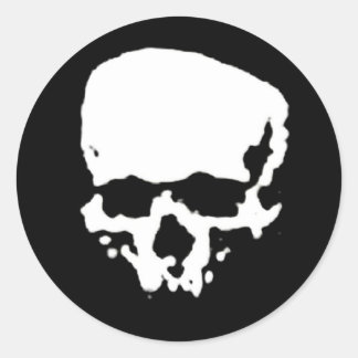 Mind van de handtekening op de volgende dag ronde sticker