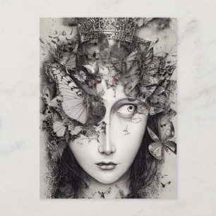 Mind vol Butterflies Briefkaart