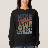 Mind Your Own Uterus Feministe Trui (Voorkant)