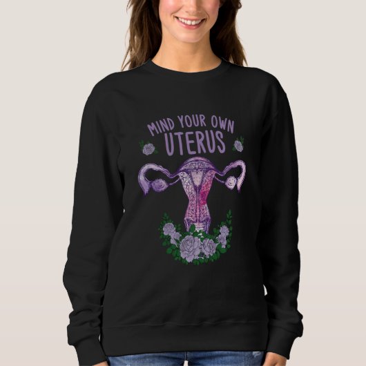 Mind Your Own Uterus Support Hysterectomy Recovery Trui (Voorkant)