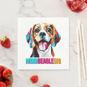 Mindbeagleing Beagle Dog Servet (Insitu)