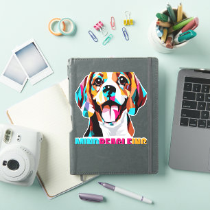 Mindbeagleing Beagle Dog Sticker