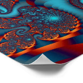 "Mindbewustzijn-expanderend" Poster (Hoek)