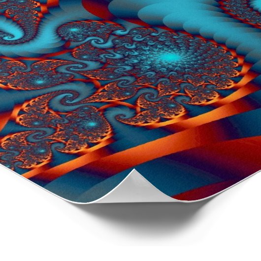 "Mindbewustzijn-expanderend" Poster (Hoek)