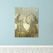 Mindblower verpakt canvas afdruk (Insitu (Houten vloer))