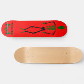 Mindcleaner Skelleton Persoonlijk Skateboard (Horizontaal)