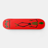 Mindcleaner Skelleton Persoonlijk Skateboard (Horizontaal)