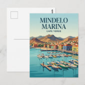 Mindelo Marina Kaapverdië Briefkaart (Voorkant / Achterkant)