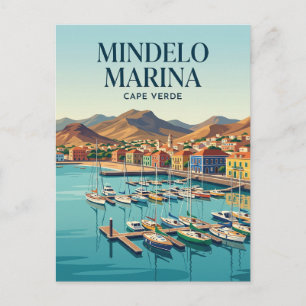 Mindelo Marina Kaapverdië Briefkaart