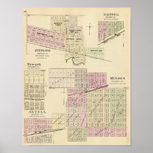 Minden, Nebraska Poster (Voorkant)