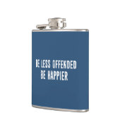 Minder aangeboden zijn gelukkiger heupfles (Links)