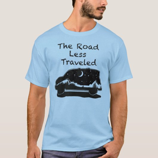 Minder Bereisd Element T-shirt (Voorkant)
