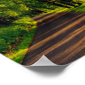 minder bereisde weg poster (Hoek)