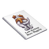 Minder blaffen, meer kwispelen notitieboek (Rechterzijde)