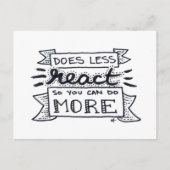 minder ? briefkaart (Voorkant)