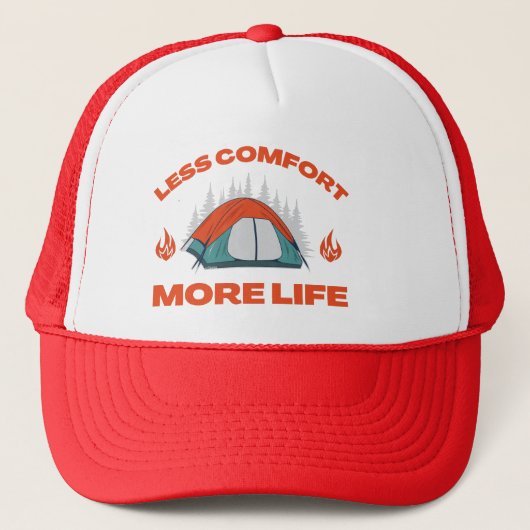 MINDER COMFORM MEER LEVENSMATIGE kampeerreis Trucker Pet (Voorkant)