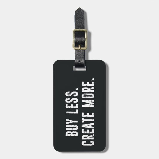 Minder Creëer meer kopen Bagagelabel (Voorkant verticaal)