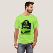Minder dan 20 jaar Junior Rugby speelt T-Shirt (Voorkant volledig)