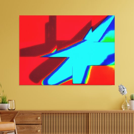 Minder Dan Canvas Afdruk (Insitu (Woonkamer))